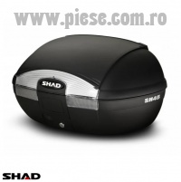 Cutie portbagaj (topcase) Shad model SH45 culoare: negru (volum: 45 litri) – include placa de montaj